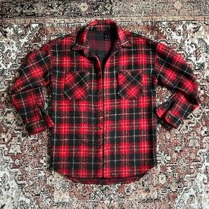 by.NENS - Red & Black Thick Flannel